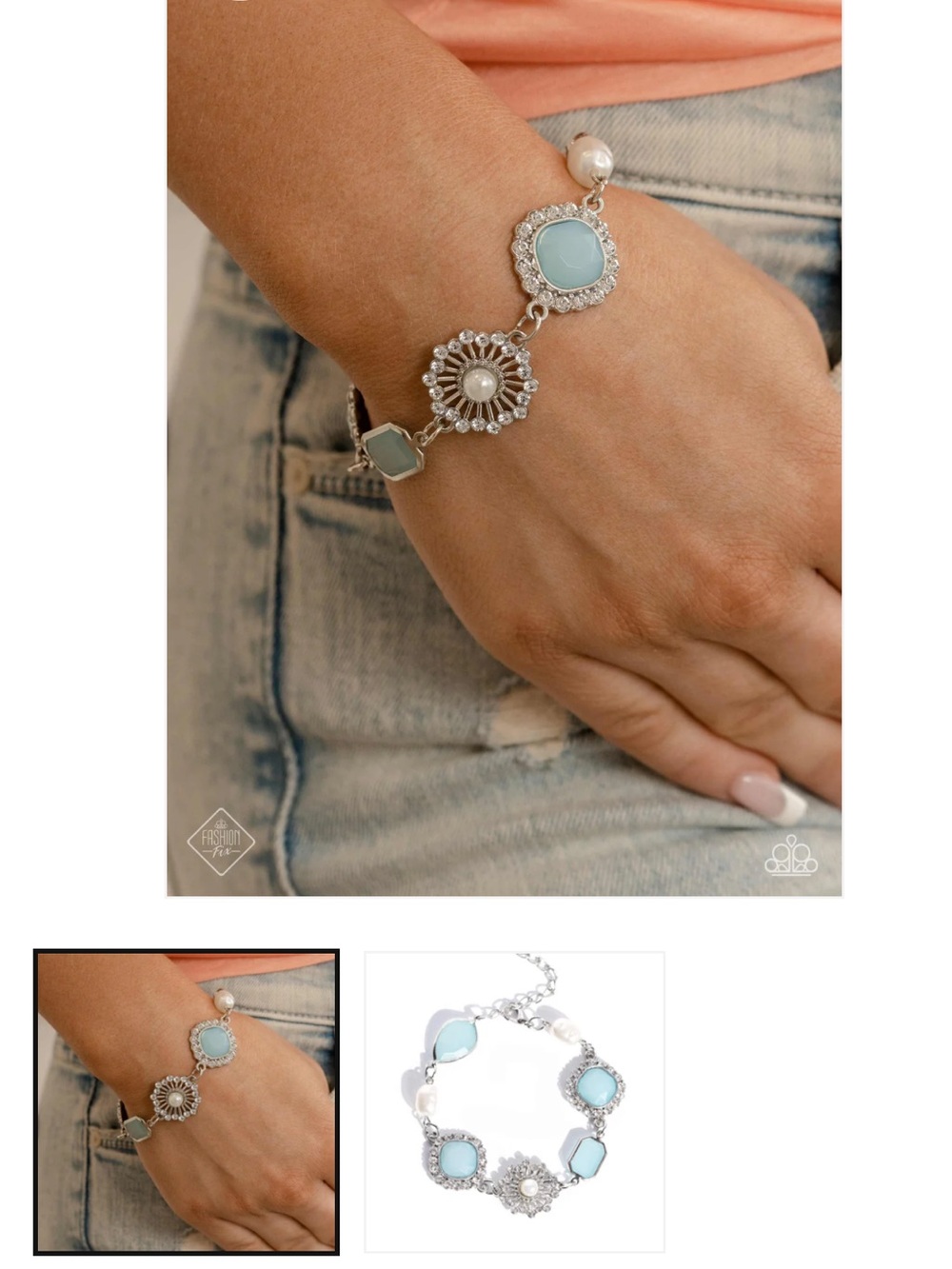 💎⚪️💎 “MEDIEVAL MAGIC” BLUE BRACELET ~ PAPARAZZI❗️ 💎⚪️💎 - Picture 4 of 5